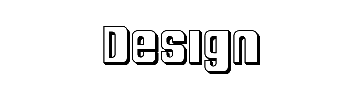 SF DecoTechno Shaded  Free Fonts Download