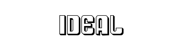SF DecoTechno Shaded  Free Fonts Download