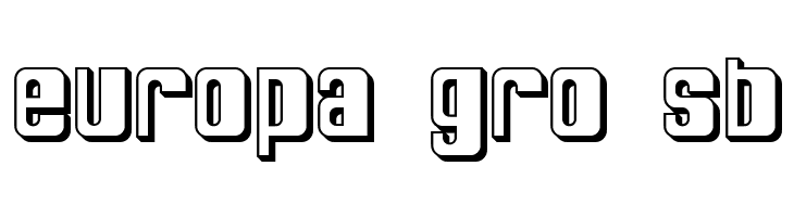 SF DecoTechno Shaded  Free Fonts Download