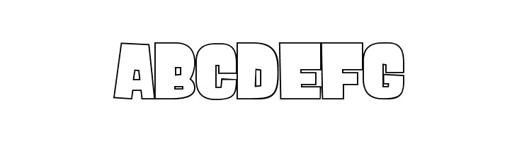 FROS BOLD Line  Free Fonts Download