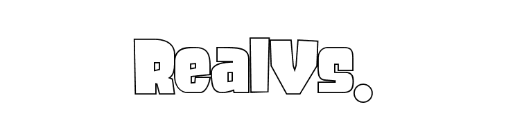 FROS BOLD Line  Free Fonts Download