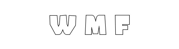 FROS BOLD Line  Free Fonts Download