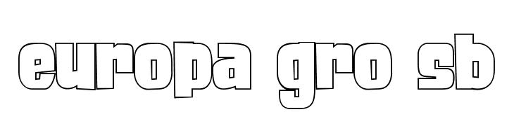 FROS BOLD Line  Free Fonts Download