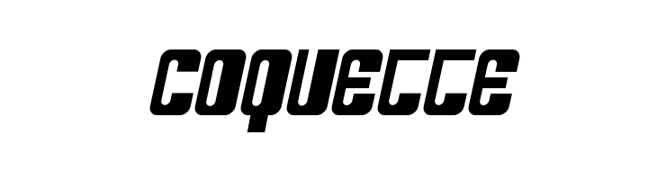 SF DecoTechno Bold Oblique  Free Fonts Download