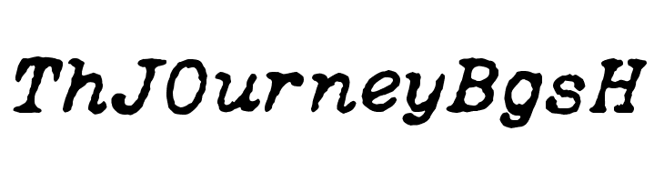 ITALIC TYPEWRITER  Free Fonts Download
