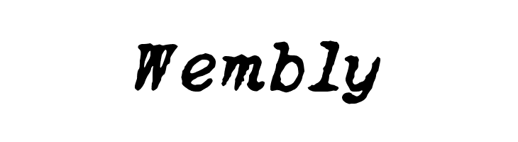 ITALIC TYPEWRITER  Free Fonts Download