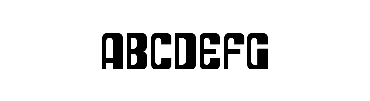 SF DecoTechno Condensed  Free Fonts Download