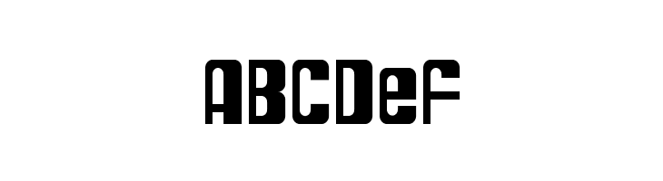SF DecoTechno Condensed  Free Fonts Download