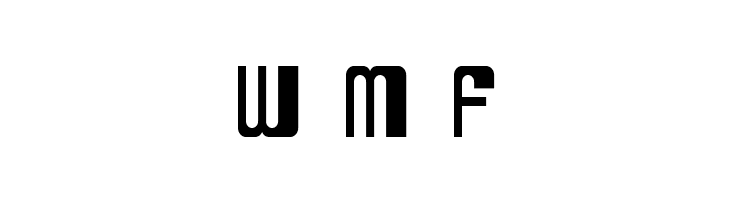 SF DecoTechno Condensed  Free Fonts Download