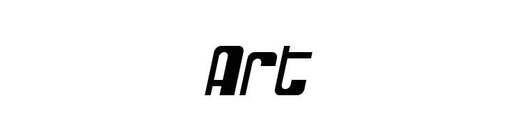 SF DecoTechno Oblique  Free Fonts Download