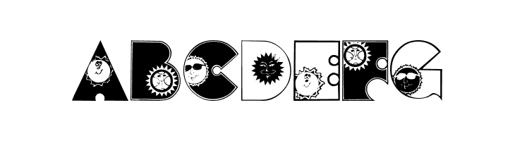 SunshineKiddyFont  Free Fonts Download