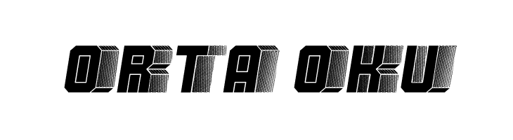 Blocchi Italic  Free Fonts Download