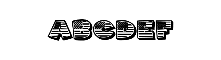 Americans Regular  Free Fonts Download