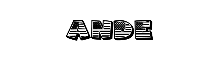 Americans Regular  Free Fonts Download