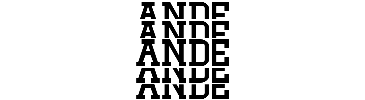 Dezire Stacked Bold  Free Fonts Download