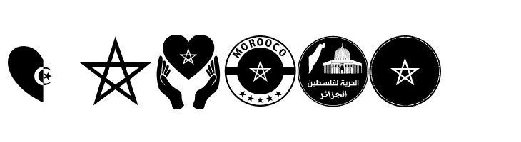 Font Morocco Algeria  Free Fonts Download