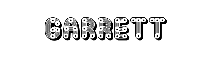 Mangalica Hollow Regular  Free Fonts Download