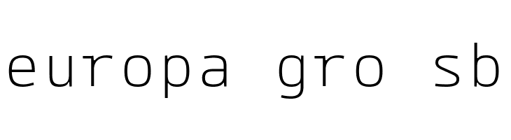 ParadroidMono Light  Free Fonts Download