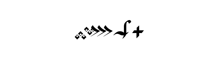 Kingthings Flourishes  Free Fonts Download