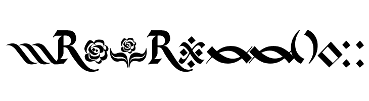 Kingthings Flourishes  Free Fonts Download