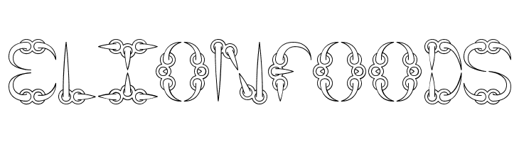 CLAW 1 -BRK-  Free Fonts Download