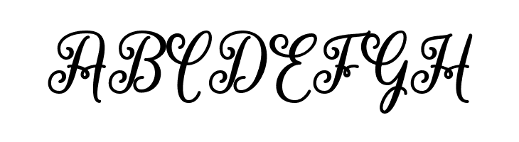 March Calligraphy  Free Fonts Download