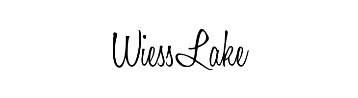 WiessLake Honey Script Light Font