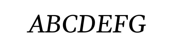 Gelasio Italic  Free Fonts Download