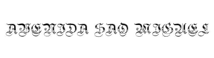 Teutonic No4 DemiBold  Free Fonts Download