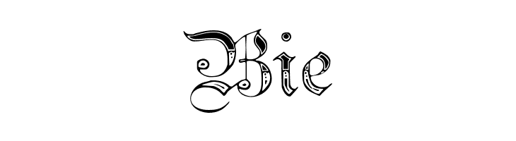 Teutonic No4 DemiBold  Free Fonts Download