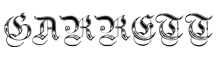 Teutonic No4 DemiBold  Free Fonts Download