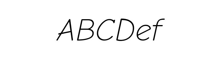 Comic Neue Light Italic  Free Fonts Download