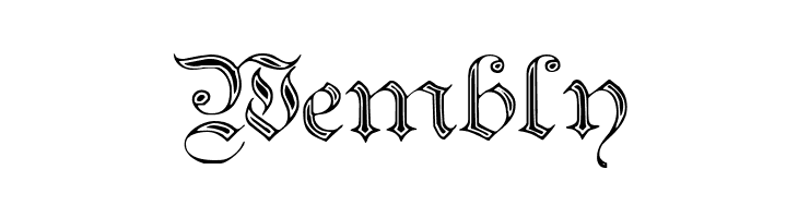 Teutonic No2 DemiBold  Free Fonts Download