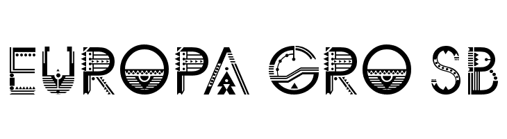 ZILAP GEOMETRIK  Free Fonts Download