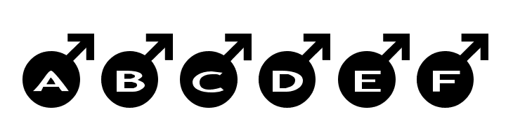 AlphaShapes male  Free Fonts Download