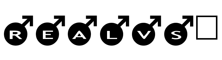 AlphaShapes male  Free Fonts Download