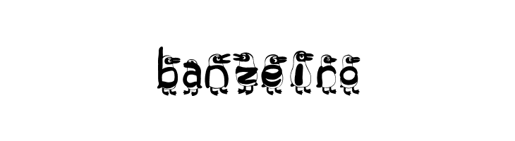 Toronto Zoo Penguins  Free Fonts Download