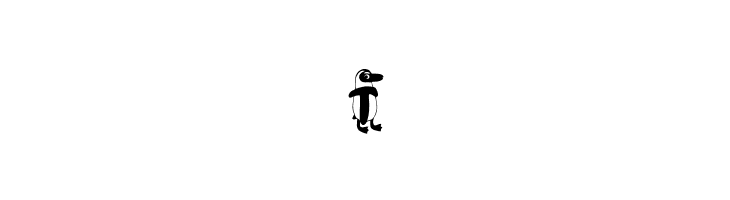Toronto Zoo Penguins  Free Fonts Download