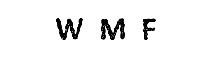 Lost in the Fo'nt'rest  Caps  Free Fonts Download