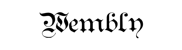 Teutonic No1 DemiBold  Free Fonts Download