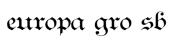 Teutonic No1 DemiBold  Free Fonts Download