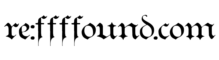 Teutonic No1 DemiBold  Free Fonts Download