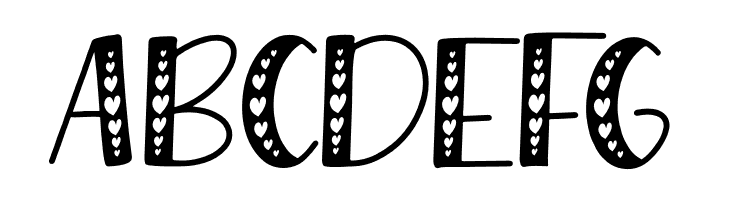 Love Babe6  Free Fonts Download