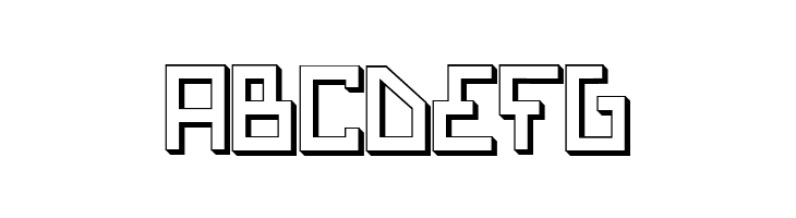 Bionic Type Shadow  Free Fonts Download