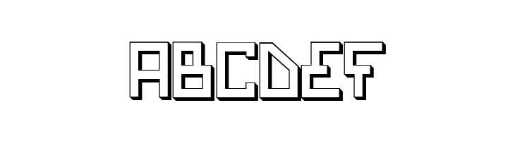 Bionic Type Shadow  Free Fonts Download