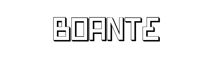 Bionic Type Shadow  Free Fonts Download