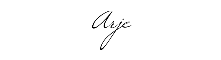 Arje Windsong Font