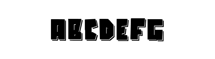 Elcatraz Shadow  Free Fonts Download