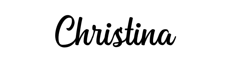 Christina Bahuraksa Font