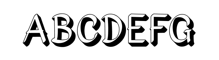 Bigshado  Free Fonts Download